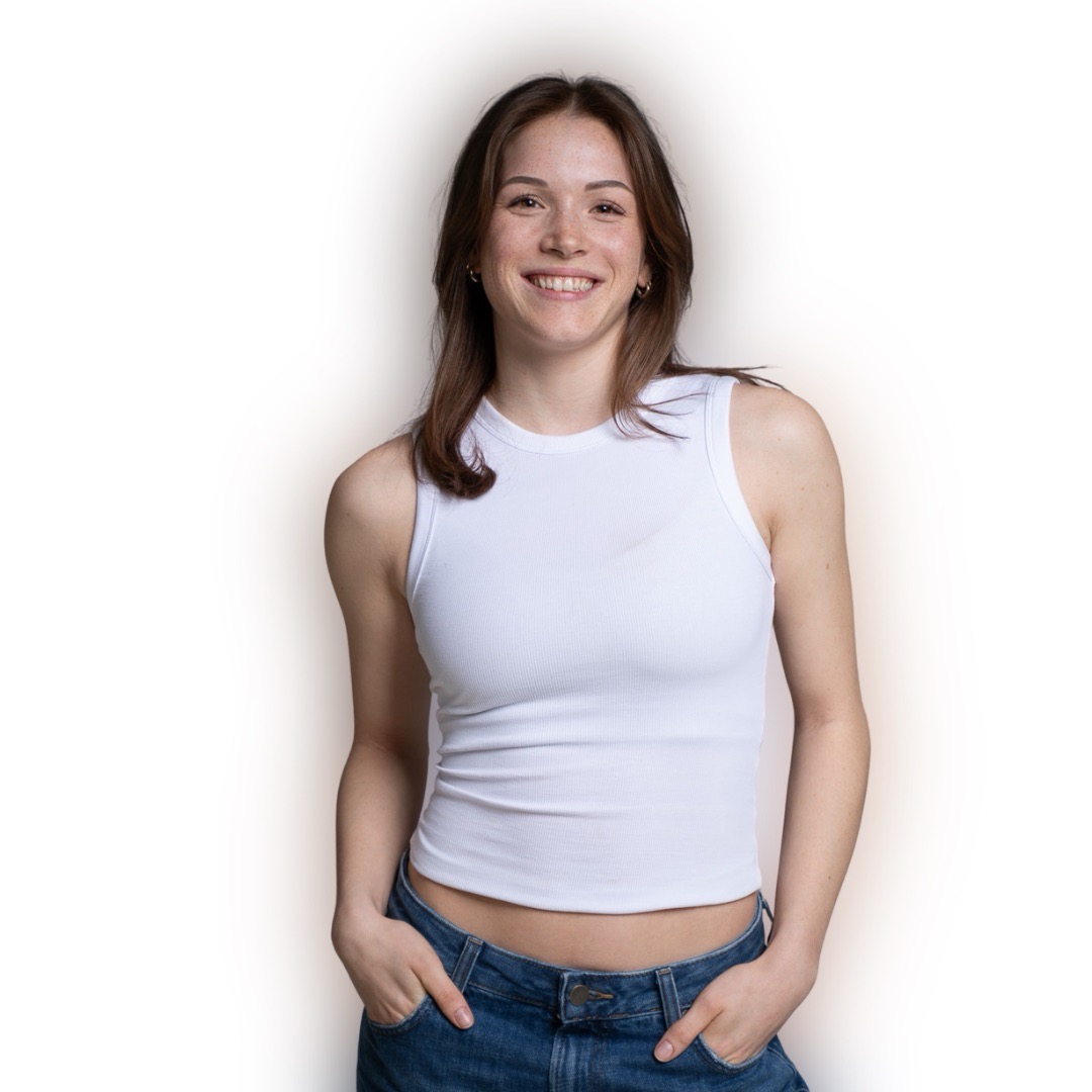 Porträt von Lucie, Trainerin für Commercial und Heels bei Boom Base